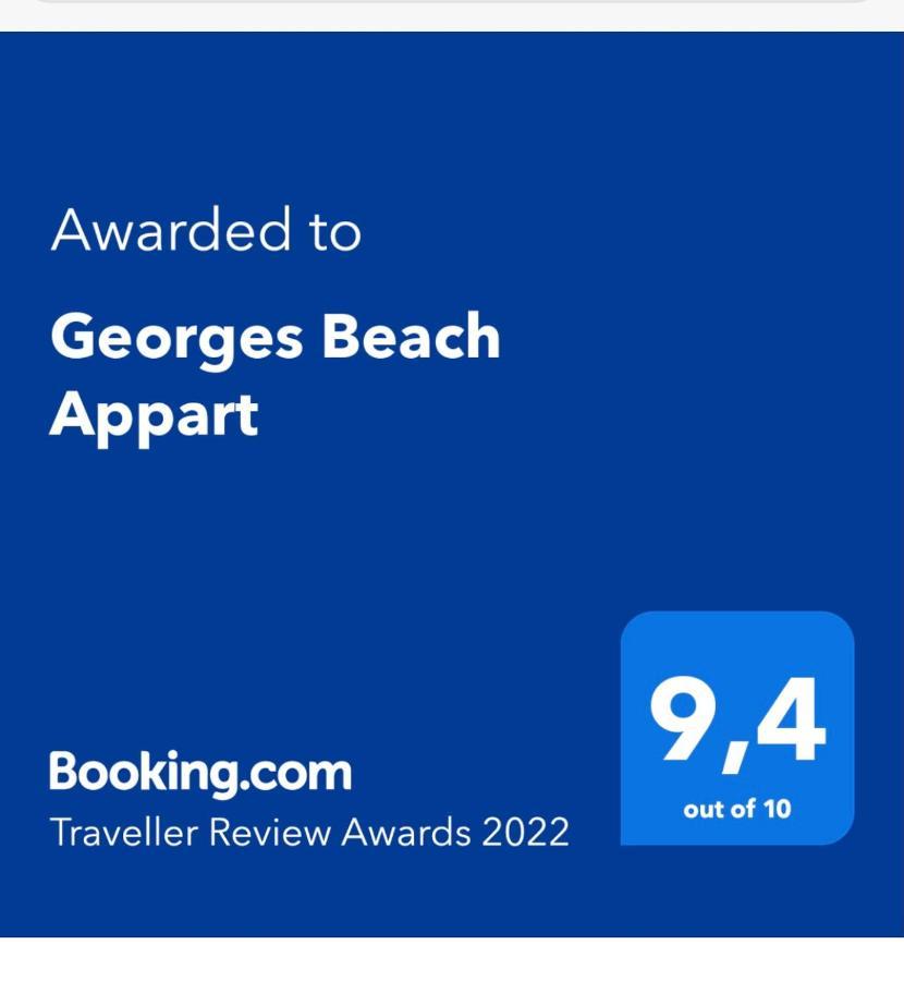 Georges Beach Appart 위머로우 외부 사진